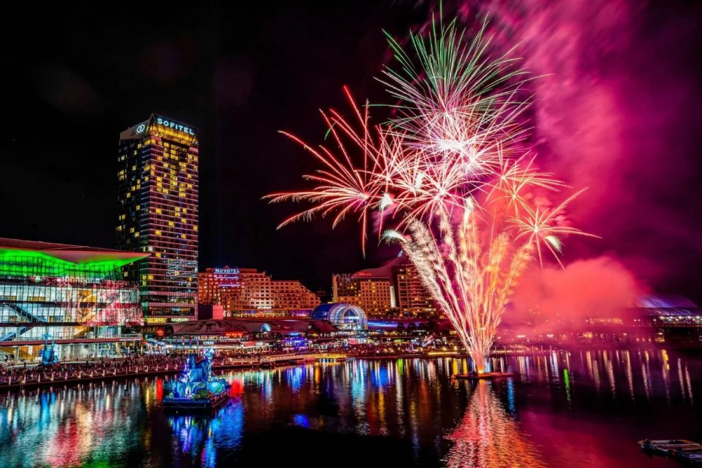 Dinner at Casa Before the Darling Harbour Fireworks